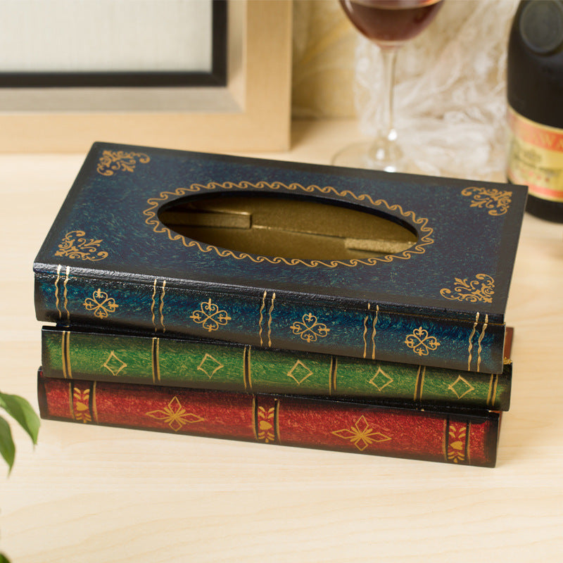 Book-Shaped Tissue Holder – For a Stylish and Practical Solution