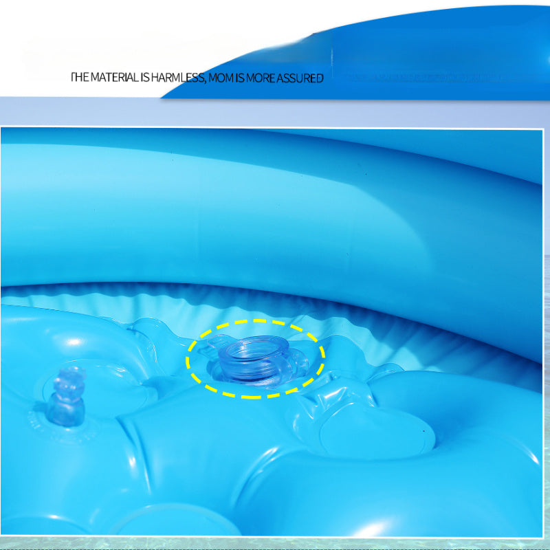 Inflatable Pool for Kids - Fun Play in the Summer Sun