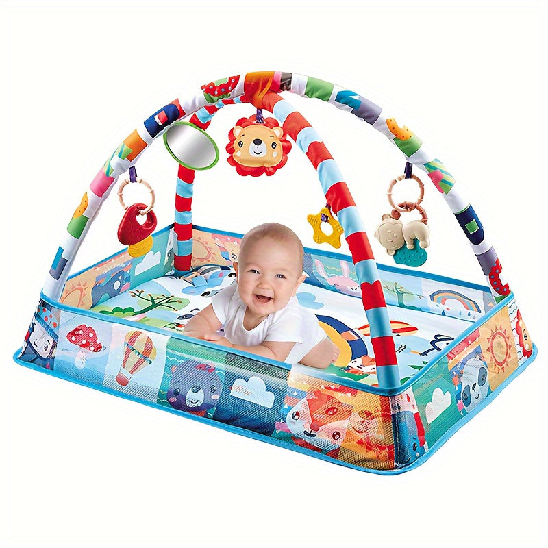 Happy Play Gym - Colorful Play Tent with Accessories for Babies