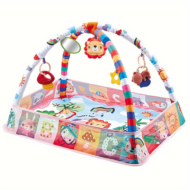 Happy Play Gym - Colorful Play Tent with Accessories for Babies
