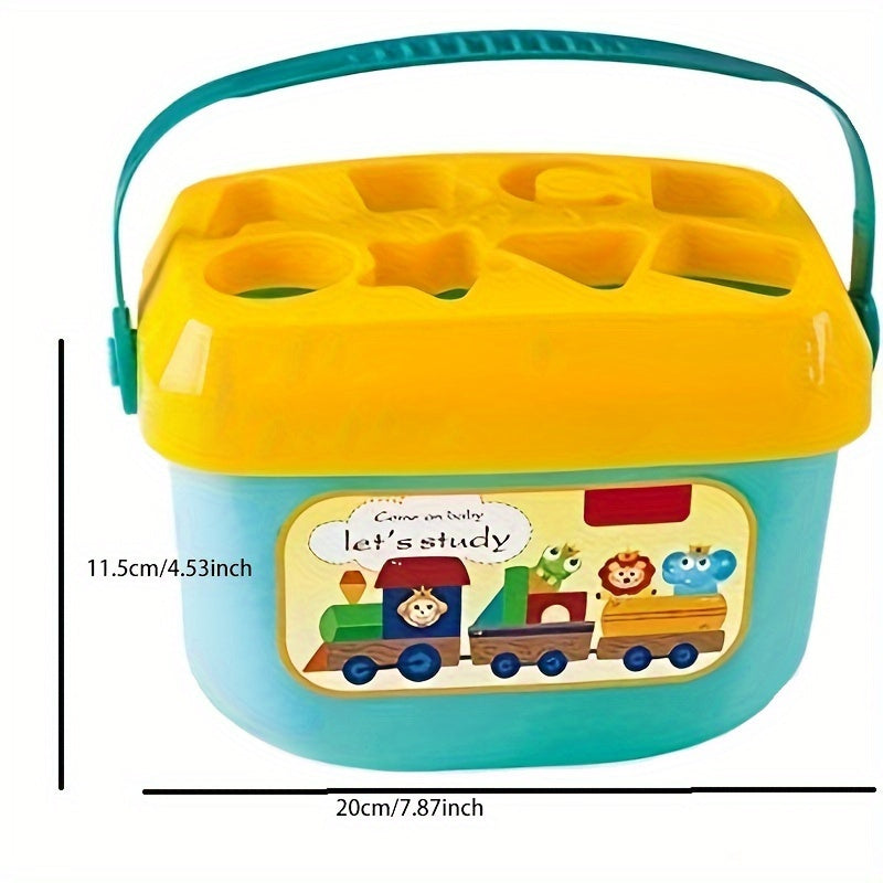Educational Play Fun with the Colorful Shape Sorter - Discover and Learn through Play