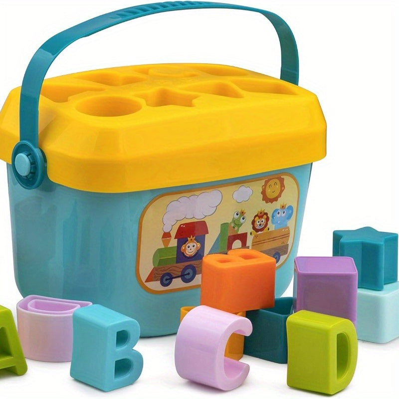Educational Play Fun with the Colorful Shape Sorter - Discover and Learn through Play