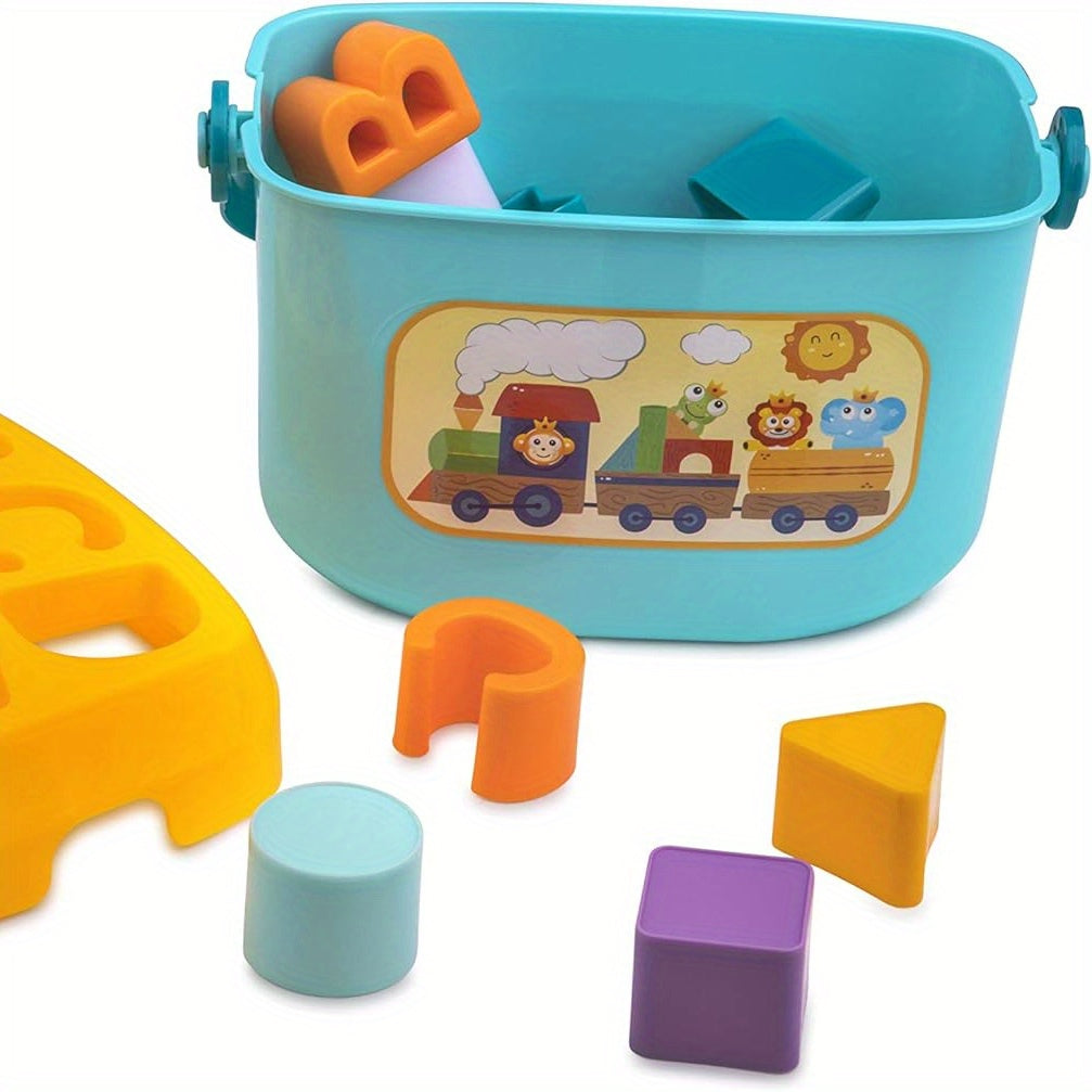 Educational Play Fun with the Colorful Shape Sorter - Discover and Learn through Play