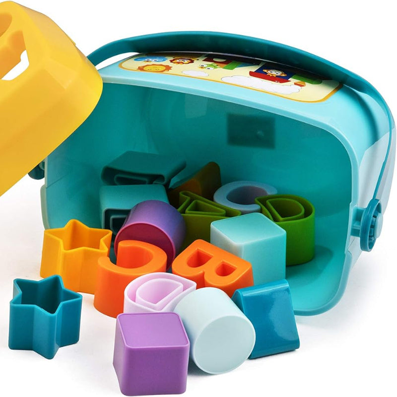 Educational Play Fun with the Colorful Shape Sorter - Discover and Learn through Play