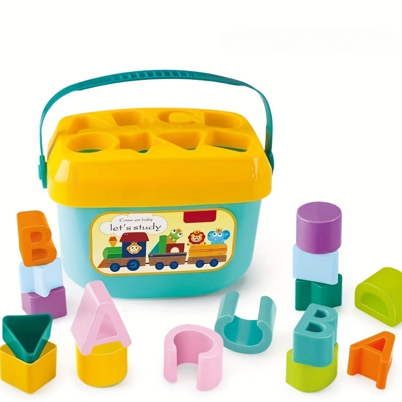 Educational Play Fun with the Colorful Shape Sorter - Discover and Learn through Play
