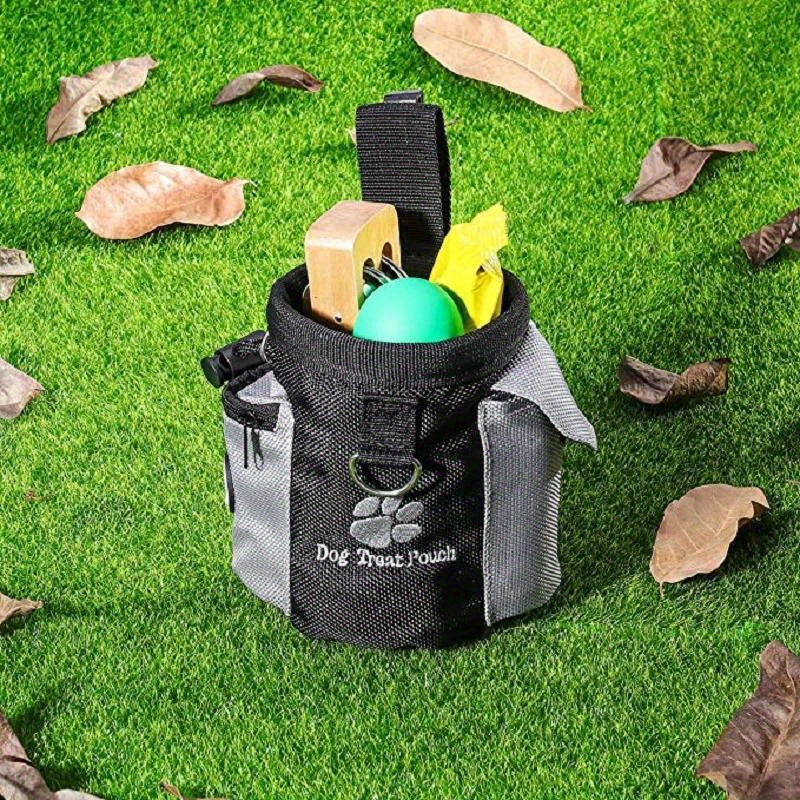 Dog Treat Pouch with Waste Bag Dispenser – Ideal for Training and Walking