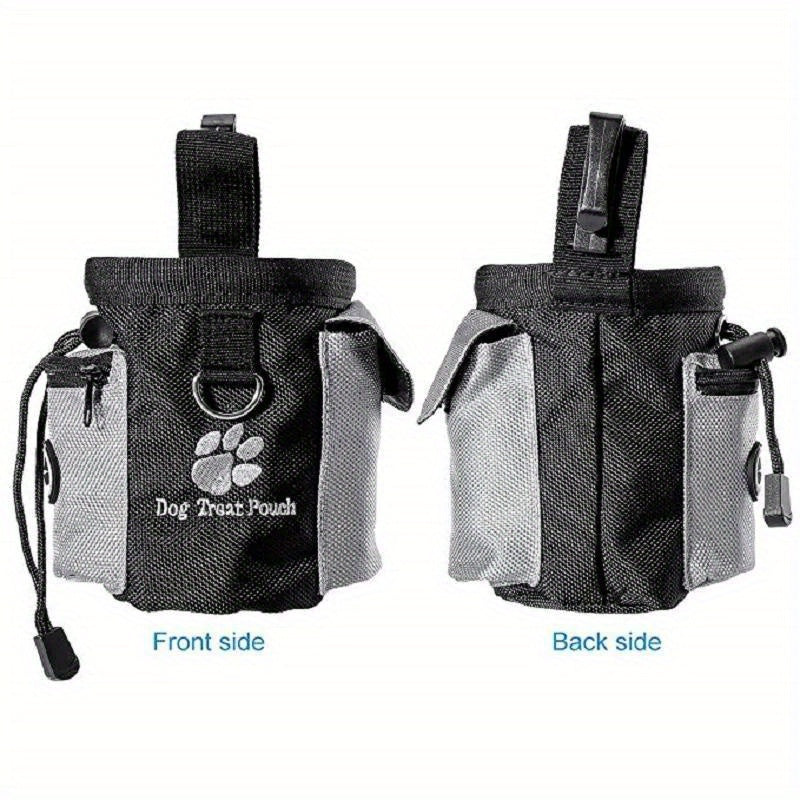 Dog Treat Pouch with Waste Bag Dispenser – Ideal for Training and Walking