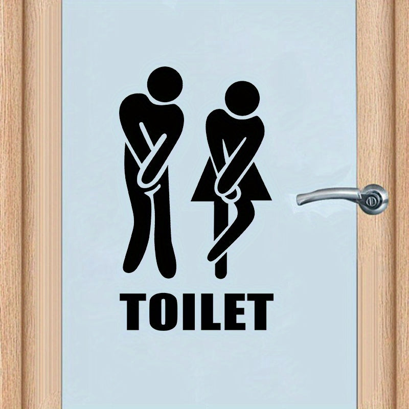 Joyful Toilet Stickers - For a Creative Bathroom