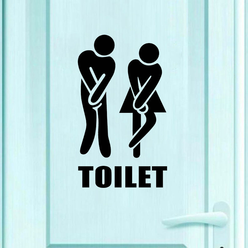 Joyful Toilet Stickers - For a Creative Bathroom