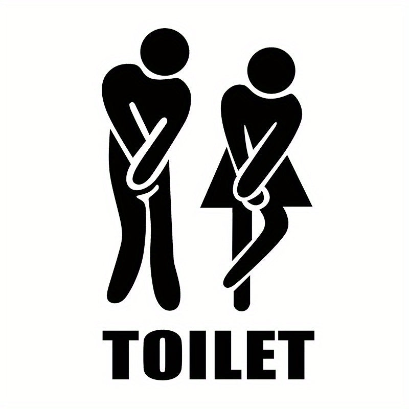 Joyful Toilet Stickers - For a Creative Bathroom