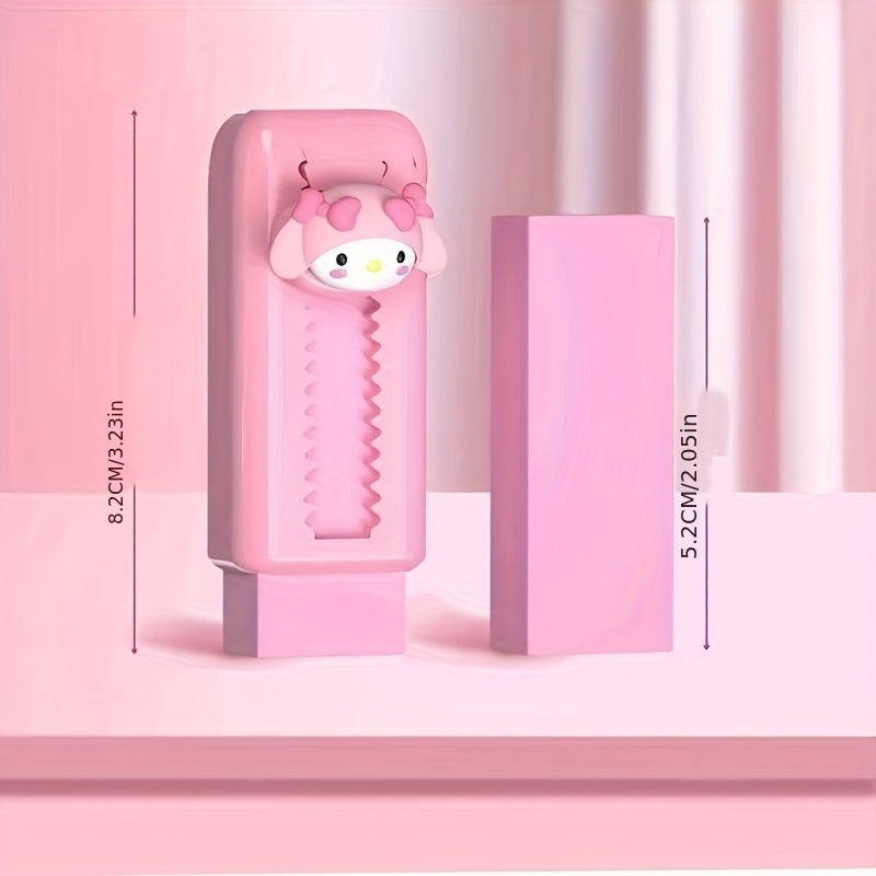 Sanrio Figure Eraser Set - For Fun and Precise Corrections