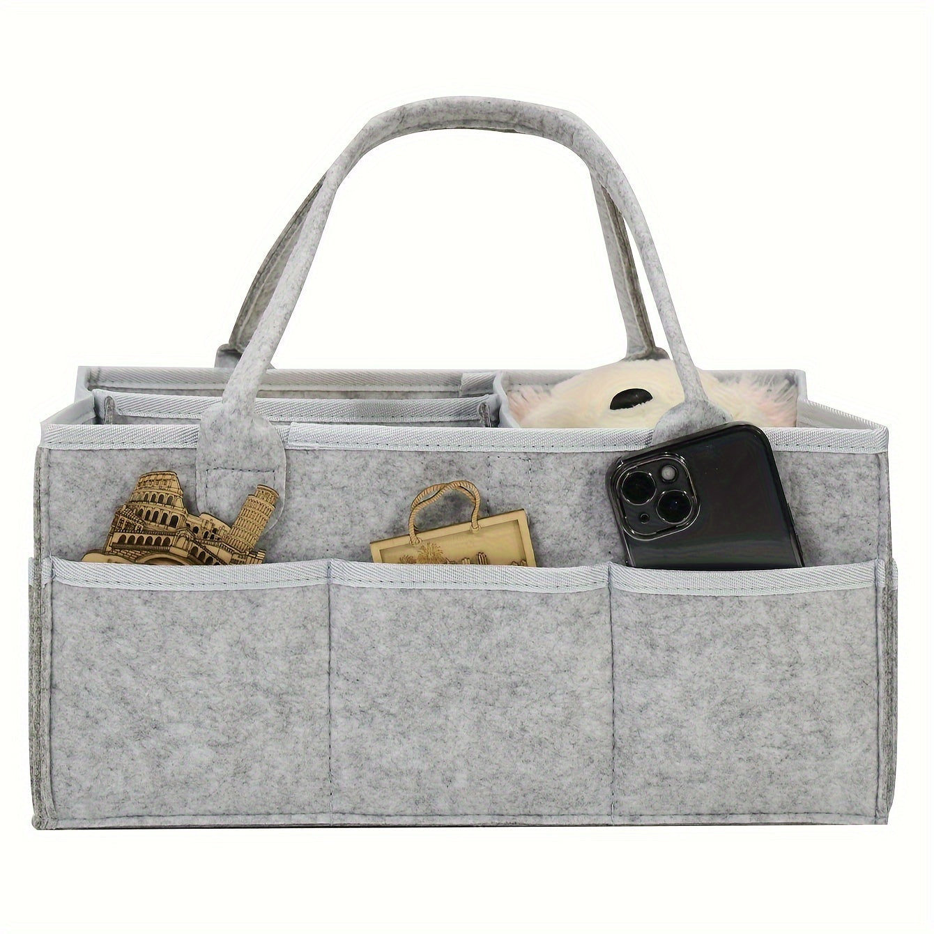 MamaOrganize Diaper Storage Basket - Convenient and Stylish for Parents