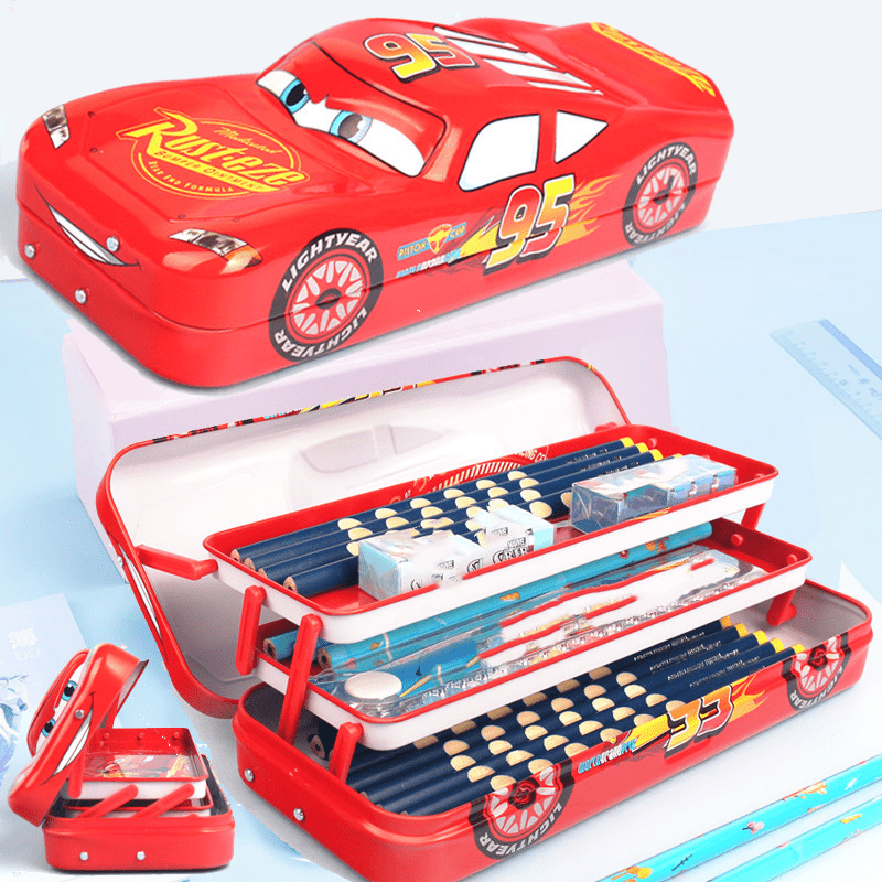 Lightning McQueen Pencil Case - Fun and Organization for School