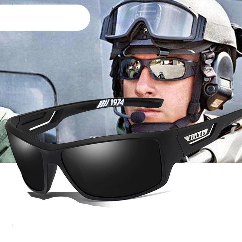 Sporty Sunglasses with Polarised Lenses – UV400 Protection for Outdoor Activities