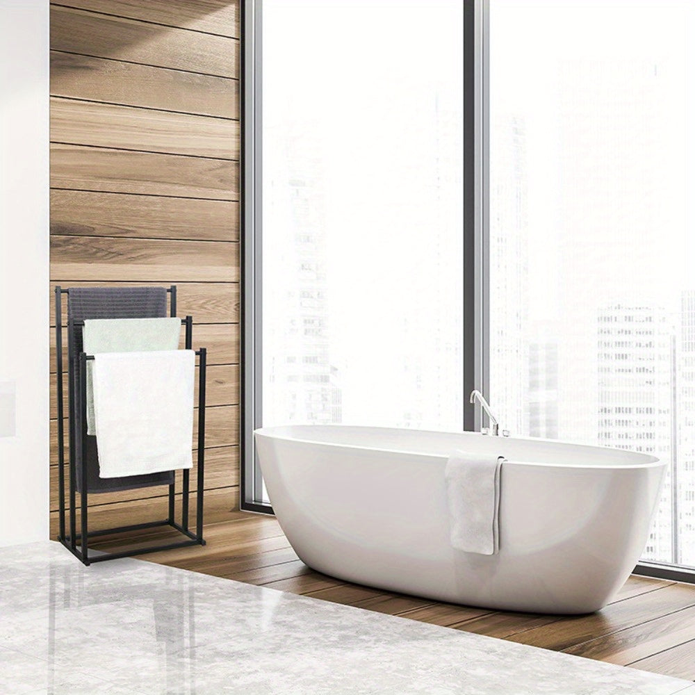 Practical Towel Rack - For a Tidy Bathroom