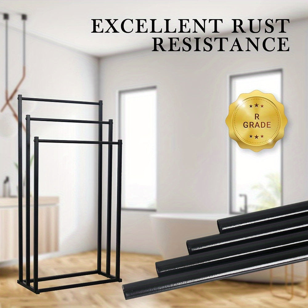 Practical Towel Rack - For a Tidy Bathroom