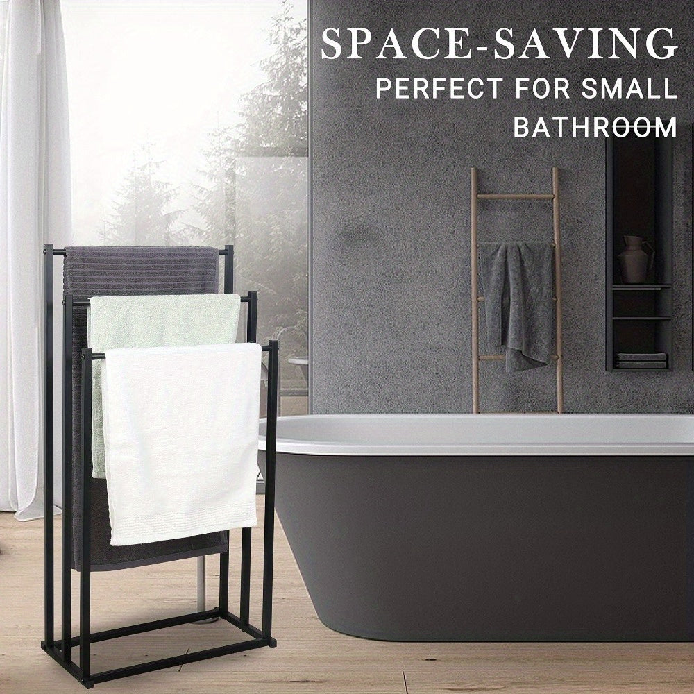 Practical Towel Rack - For a Tidy Bathroom