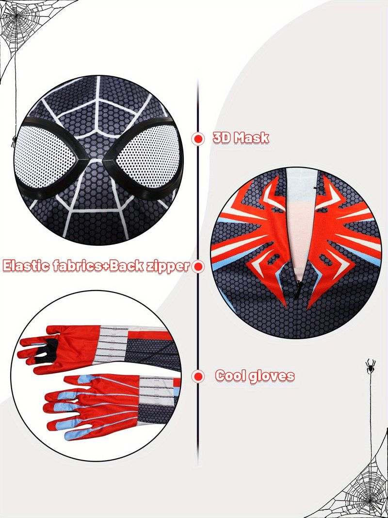 Superhero Spiderman Kid Costume - For Adventurous Dress-Up Parties