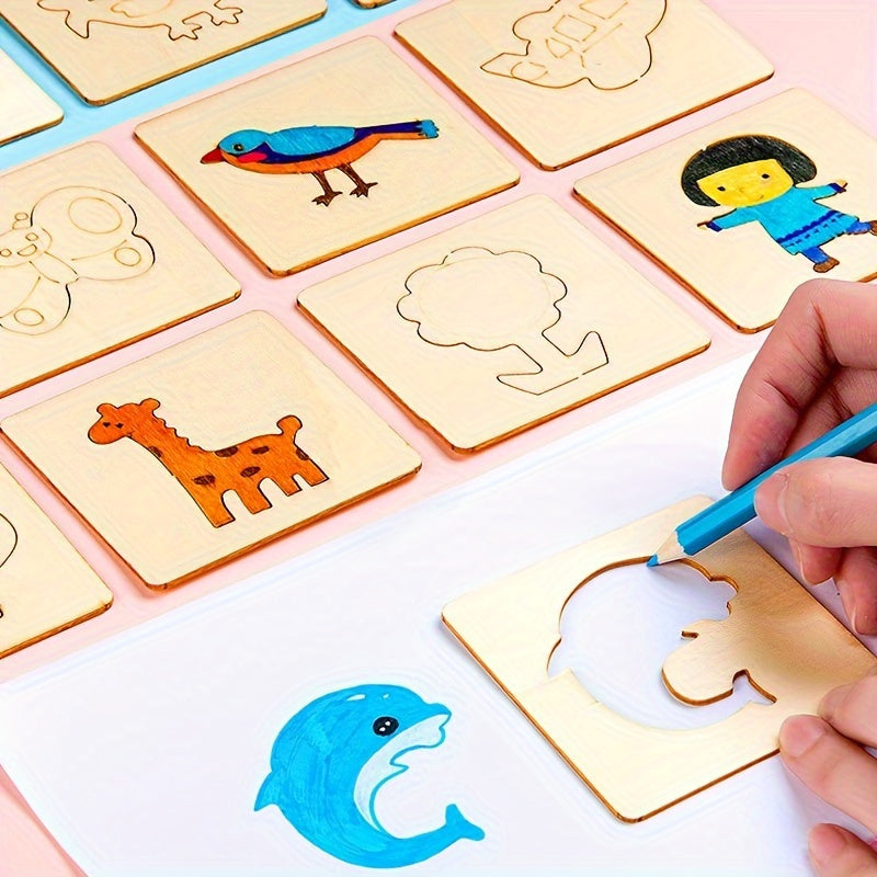 Educational Drawing Templates Set - For Creative Learning