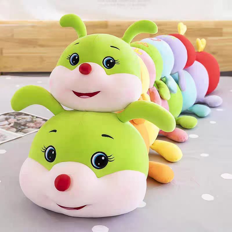 Cheerful Cuddle Caterpillar – For Comfort and Playfulness