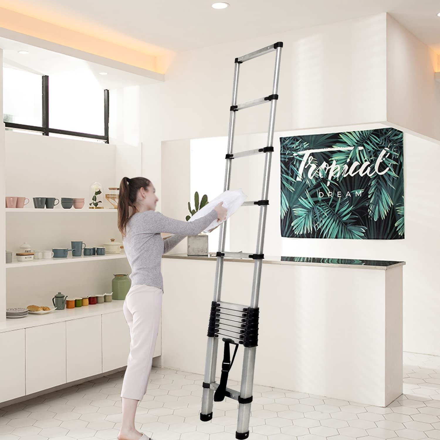 Telescopic Ladder – Safe and Convenient for Home and Work