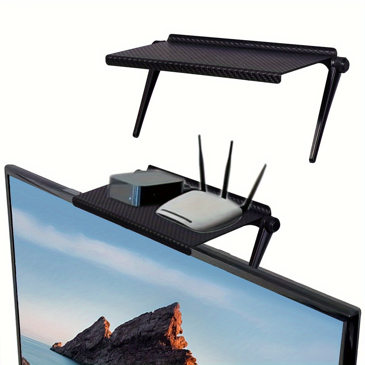 Practical Adjustable TV Shelf – Compact and Functional for Media