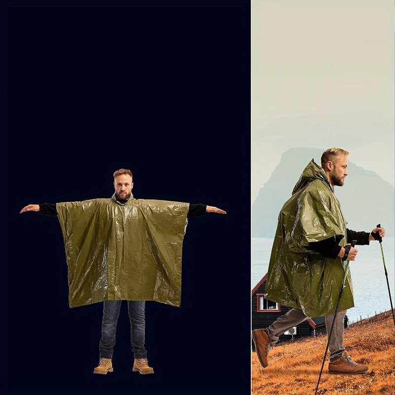StormGuard Emergency Ponchos - Waterproof and Thermal Protection