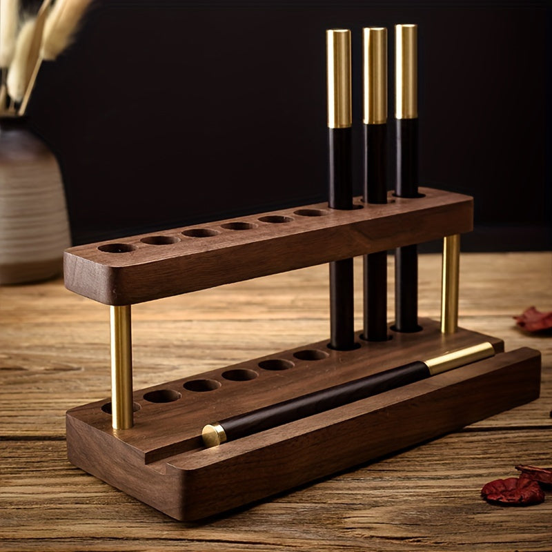 WalnutCraft Desk Organizer – Elegant and Functional in One