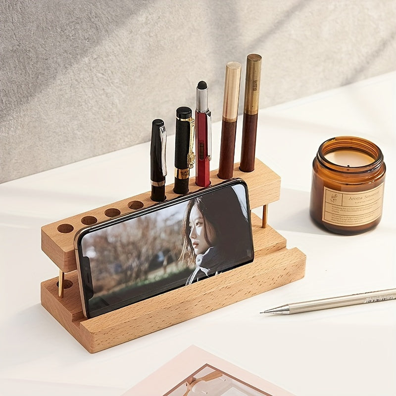 WalnutCraft Desk Organizer – Elegant and Functional in One