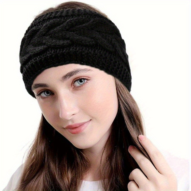 Cable Knit Headband – For Stylish Warmth and Comfort
