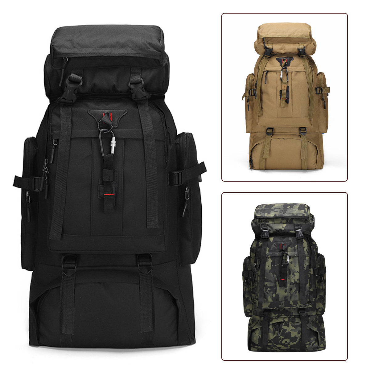 Explorer 80L Hiking Backpack – Sturdy and Versatile