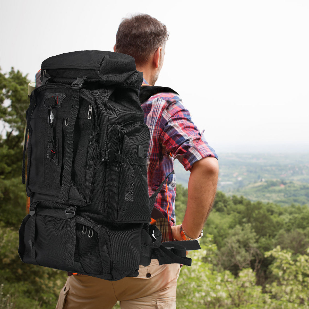 Explorer 80L Hiking Backpack – Sturdy and Versatile