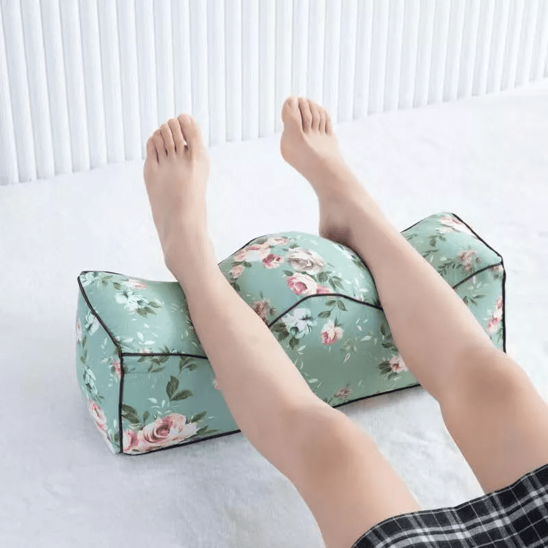 Floral Leg Elevation Cushion – Comfortable Support for Better Circulation