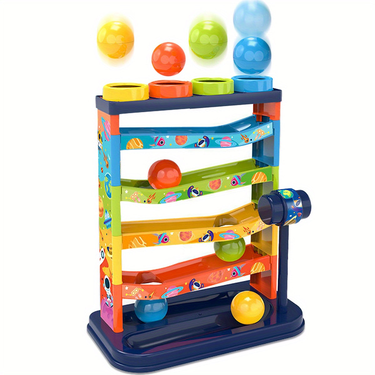 Colorful Ball Rolling System – Educational Toy for Children