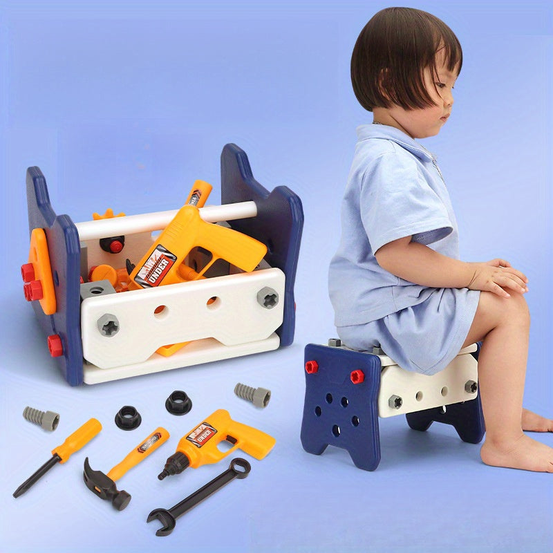 BuilderPro Educational Kids Tool Set - For Creative Building and Play
