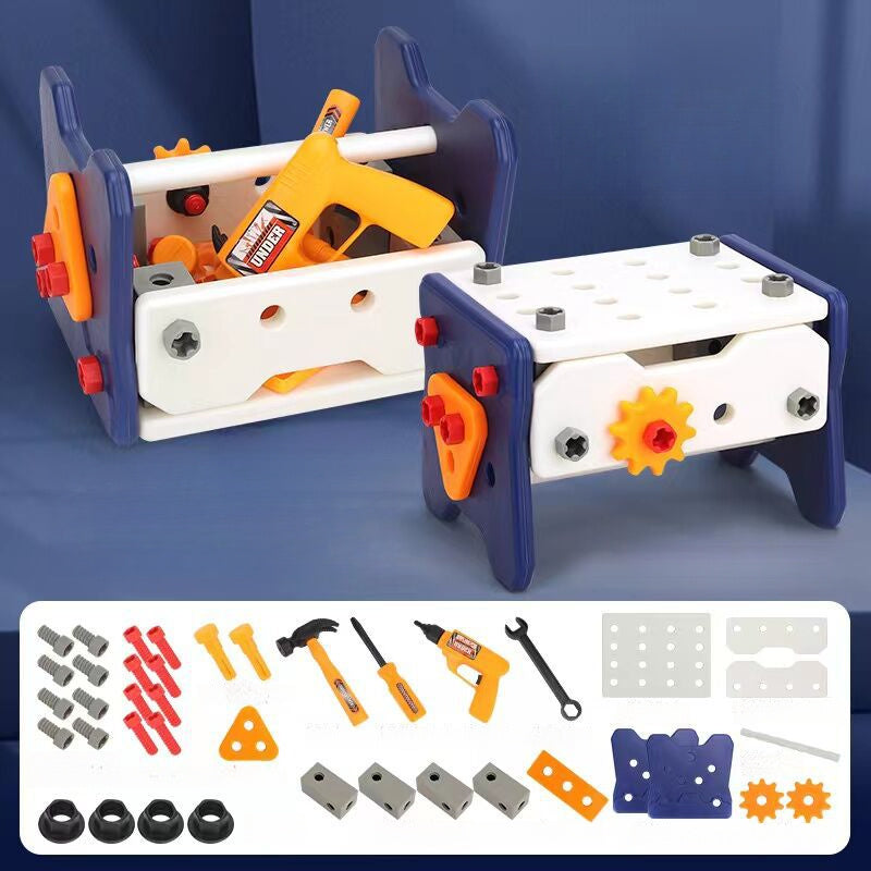 BuilderPro Educational Kids Tool Set - For Creative Building and Play