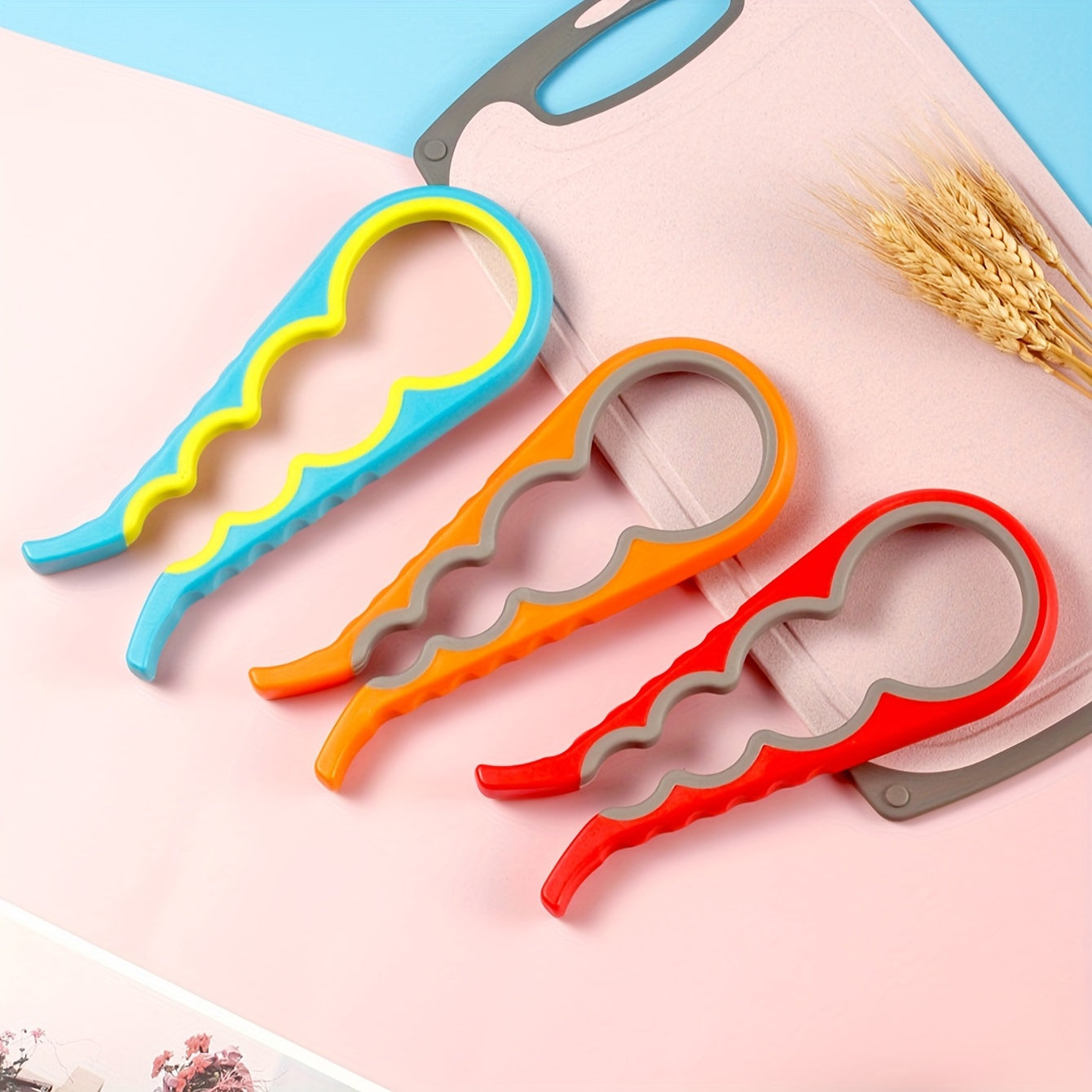 4-in-1 Multifunctional Bottle Opener – Convenient and Durable
