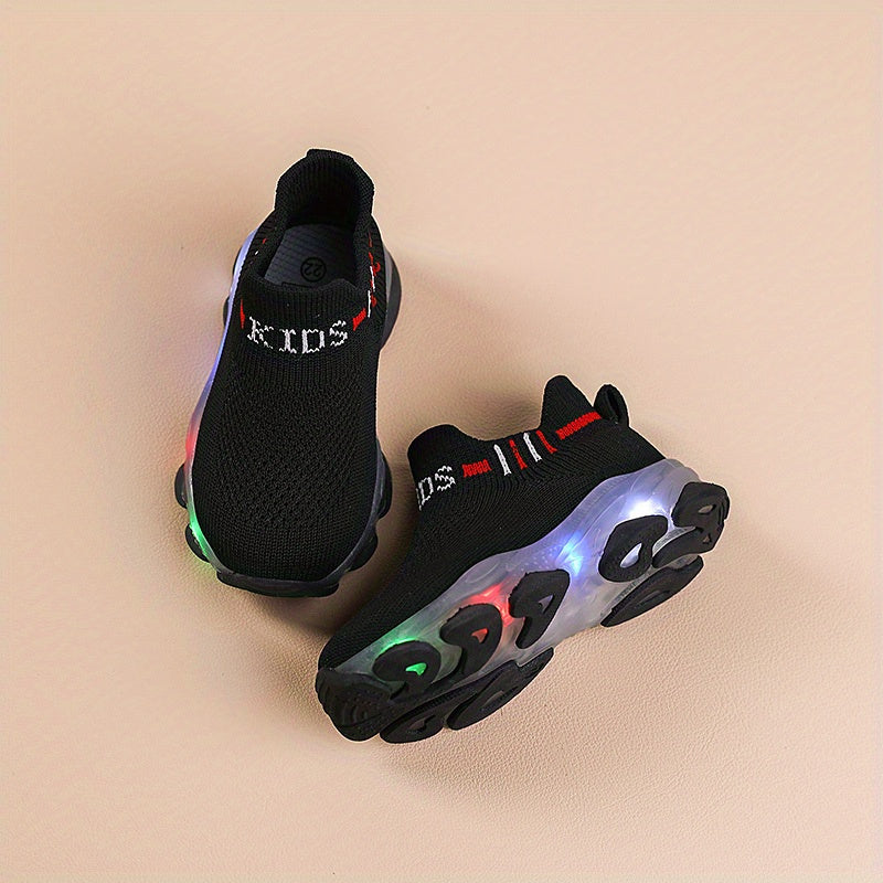 Glow-in-the-Dark Kids Sneakers - For Adventurous Playtime