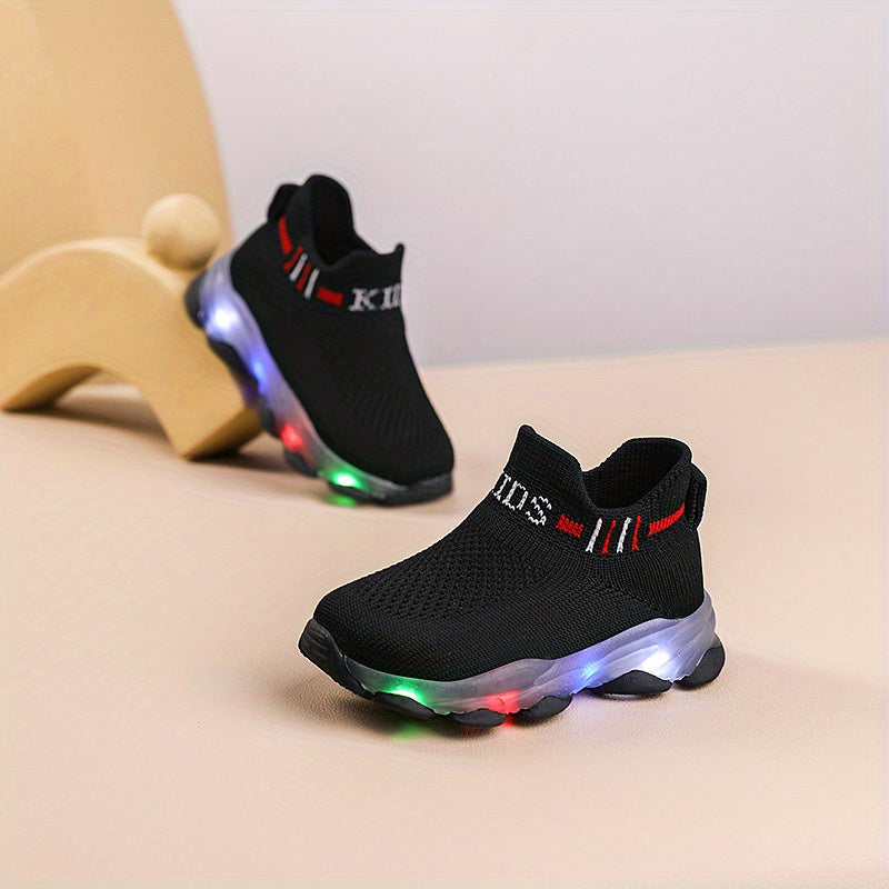 Glow-in-the-Dark Kids Sneakers - For Adventurous Playtime