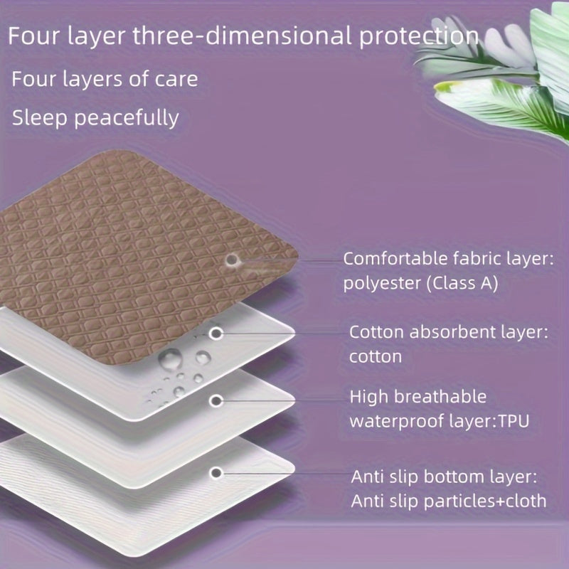 Washable Leak-Proof Mat – Perfect for Seniors, Pets, and Menstrual Care