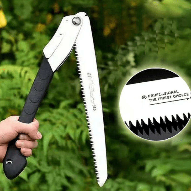 360° Extendable Folding Saw - Sturdy and Efficient for Gardening and Camping