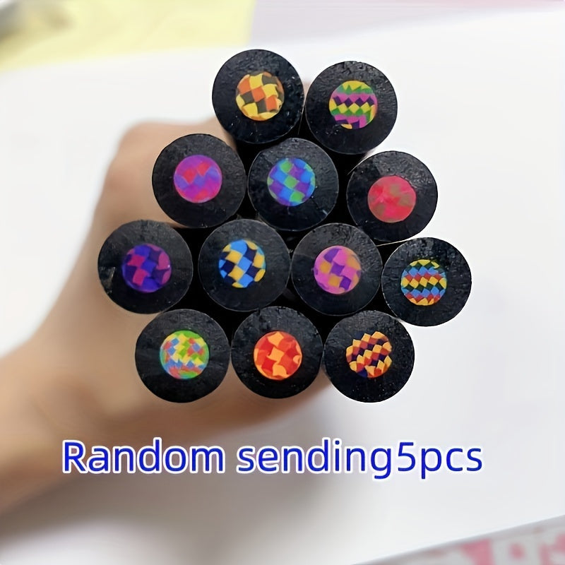 12-Pack Rainbow Colored Pencils – Gradient Pencils with 2mm Graphite for Art and Writing