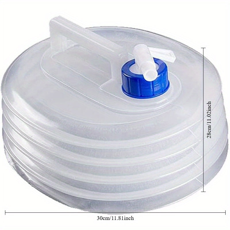 HydroPack Foldable Water Container - 15L Leak-proof and Portable Solution