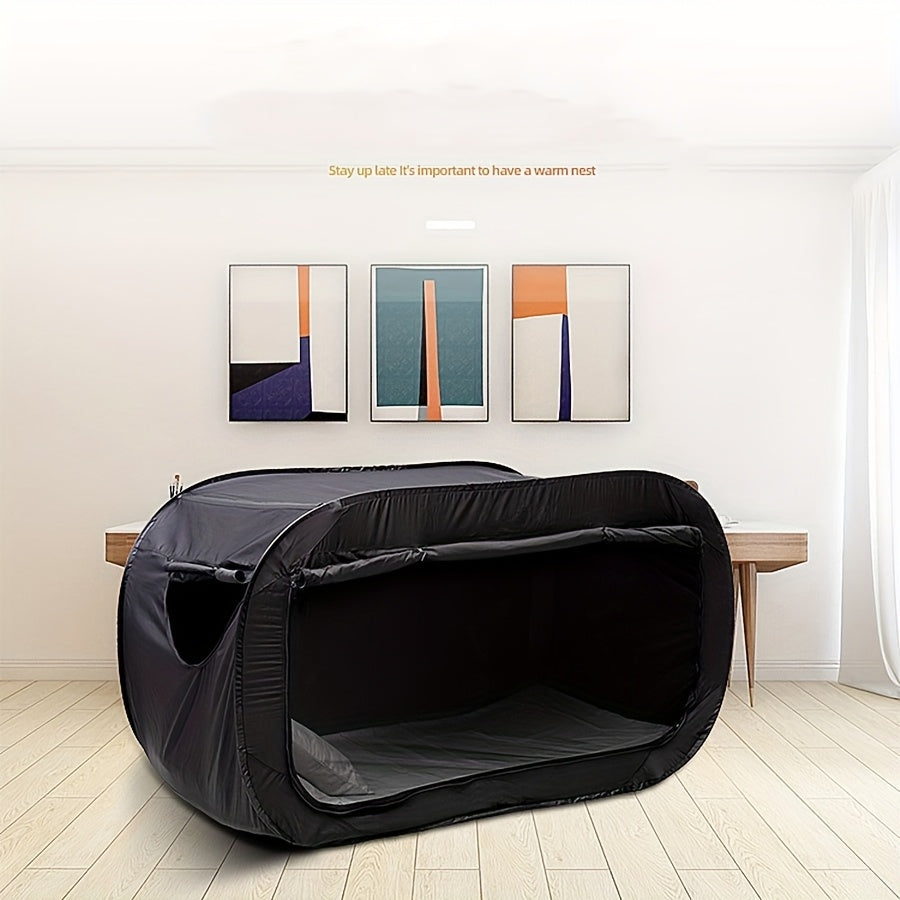 CozyNest Folding Tent Bed – Protection and Rest Within Reach