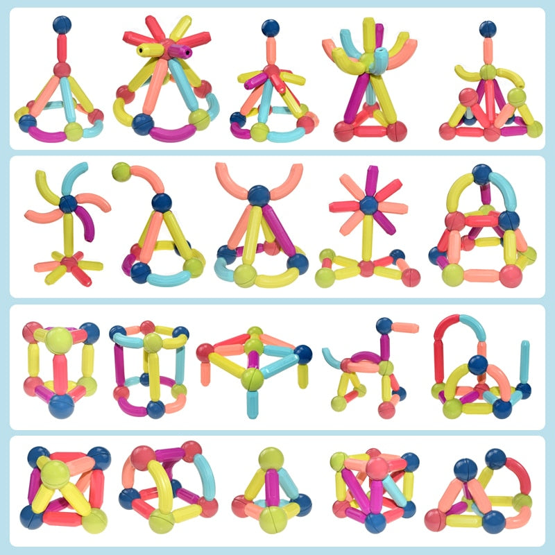 Magical Magnetic Sticks - Develop Creativity and Skills