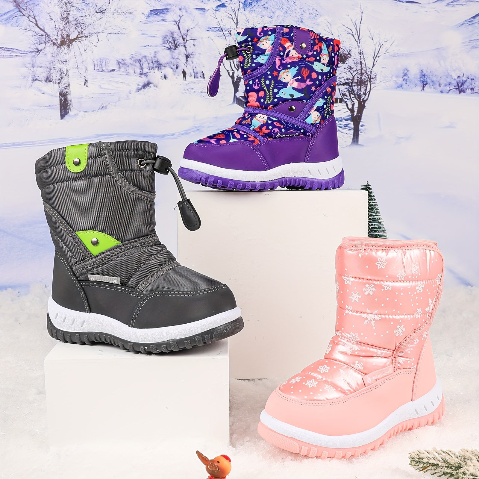 Snow Magic Adventure Boots for Children - For Warm Little Feet in the Winter