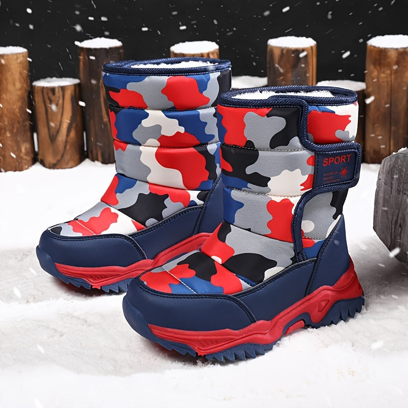 Trendy Camouflage Snow Boots - For Adventurers