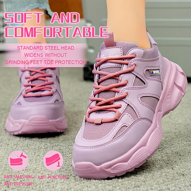 Women’s Safety Work Sneakers – Steel Toes and Puncture Resistant