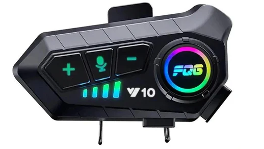 Motorcycle Helmet Bluetooth Headset – Long Battery Audio System