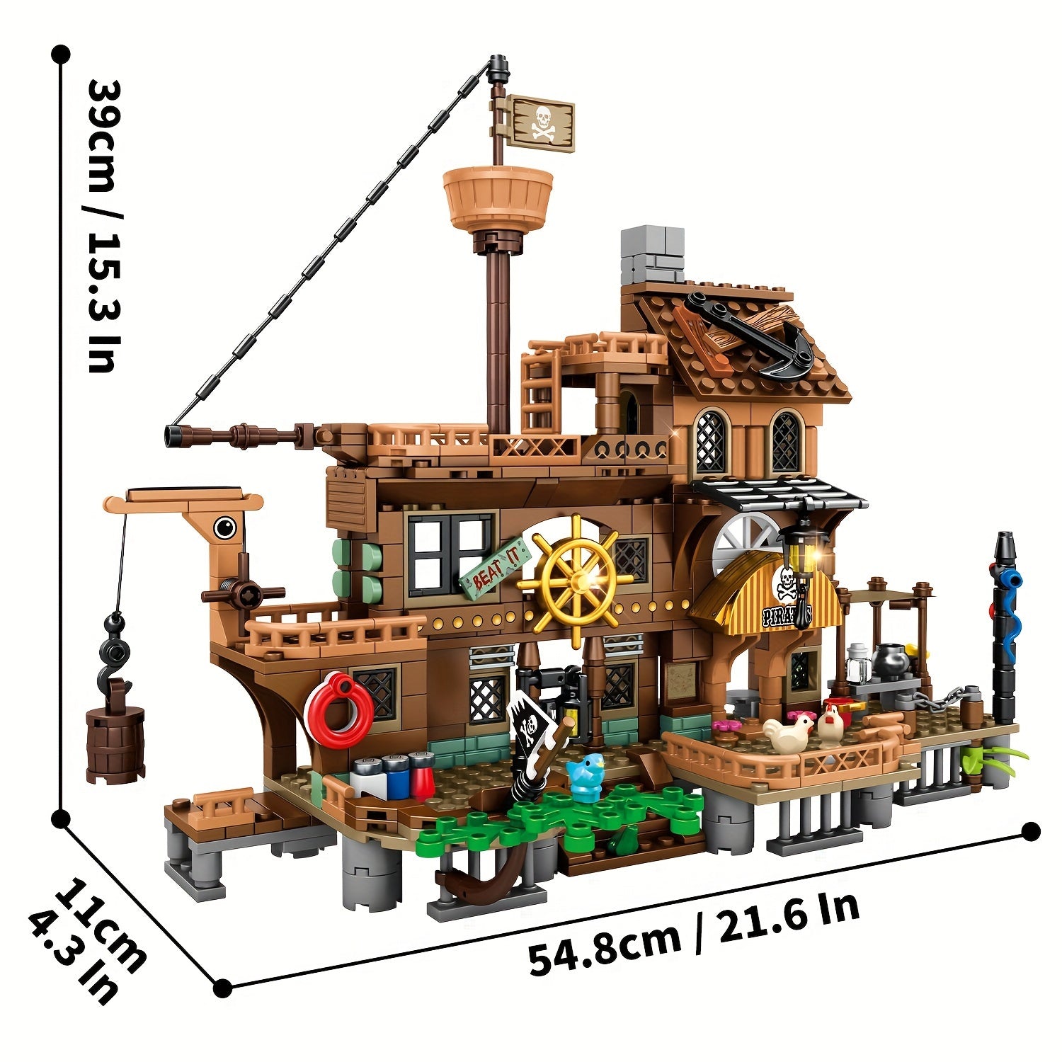 Pirate Ship Adventure – Build Your Own Pirate Story